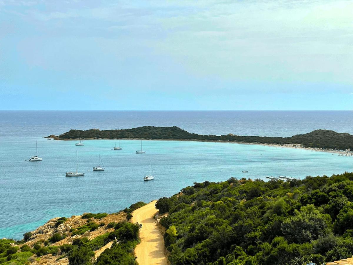 Ferienwohnung San Teodoro Punta Est Fantastico Trilocale Vista Mare Capo Coda Cavallo Exterior foto