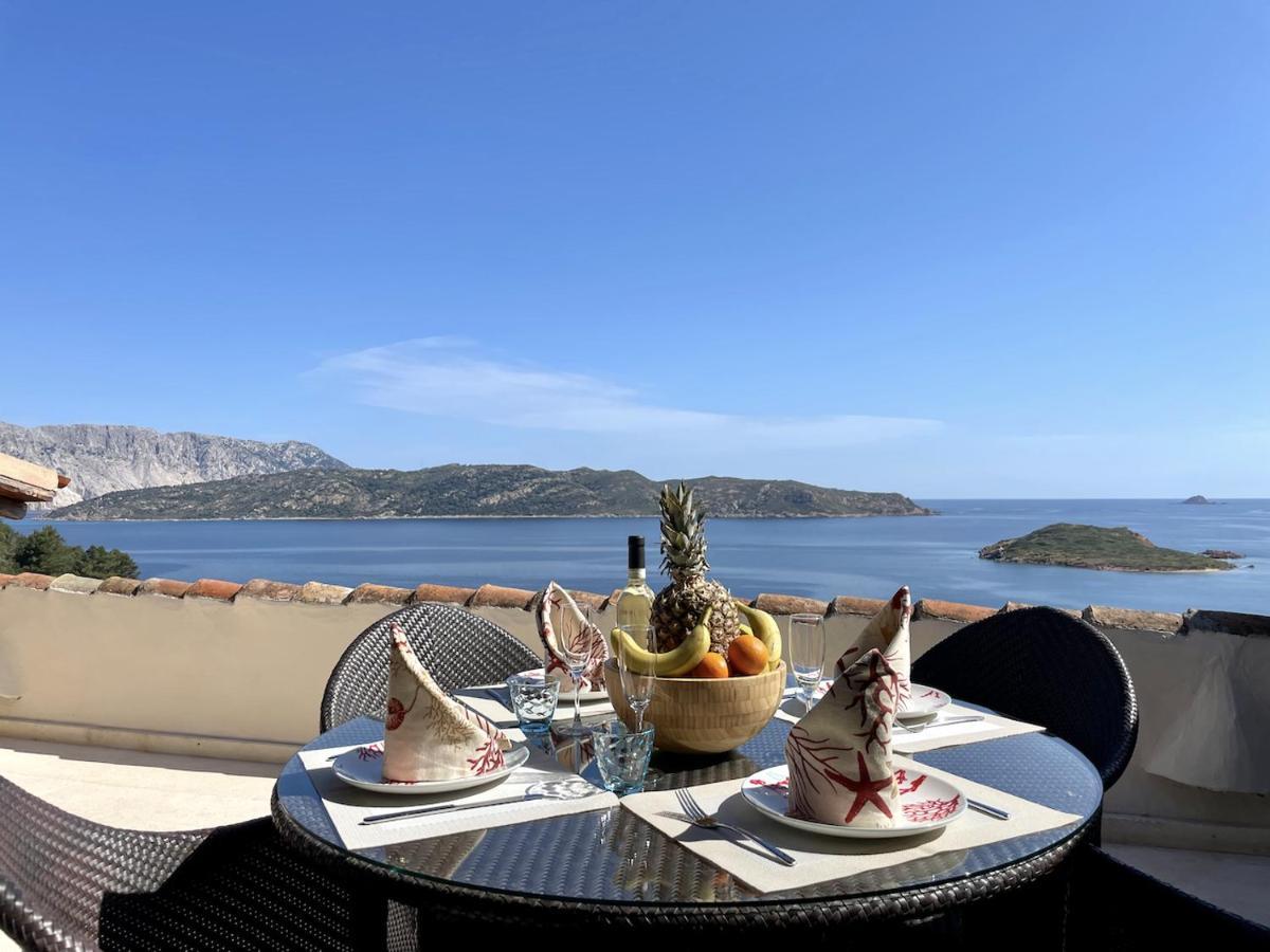 Ferienwohnung San Teodoro Punta Est Fantastico Trilocale Vista Mare Capo Coda Cavallo Exterior foto